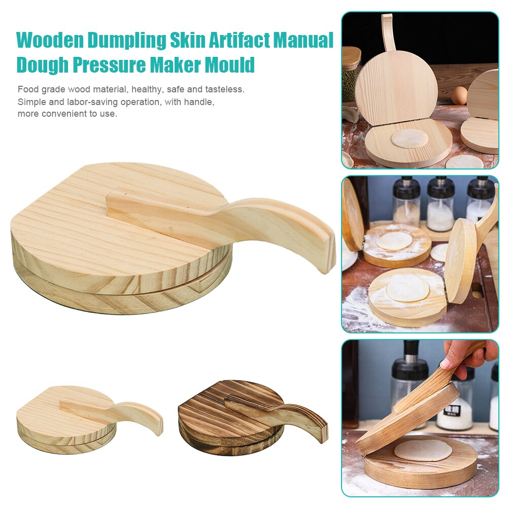 Flatbread, Tortilla, Dumpling, Roti, Chappatti Manual Wood Press