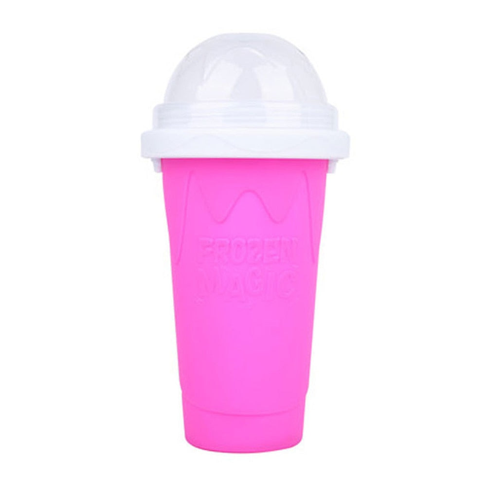 Slushy Slush Reusable Ice Maker Cup - Free Recipe Book