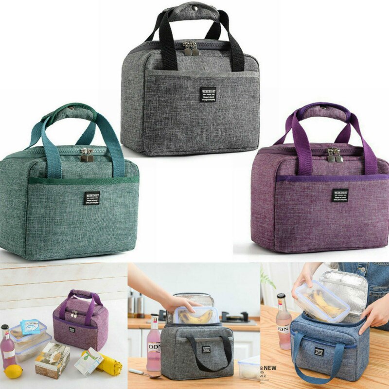 Portable Lunch Bag Thermal Insulated