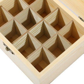 Essential Oil Aromatherapy Wooden Storage Box